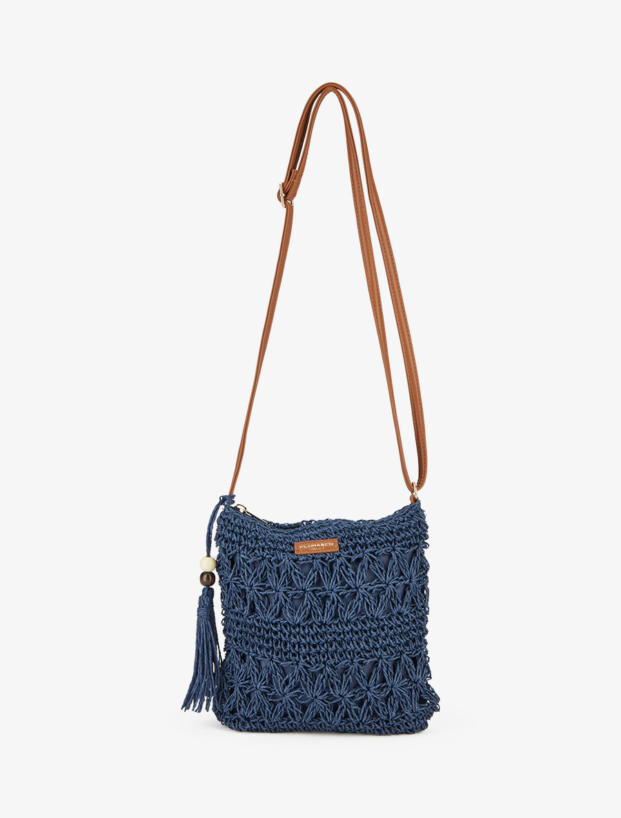 Sac bandoulière Joanie - Marine