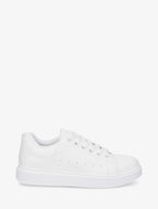 Sneakers basiques en simili - Blanc