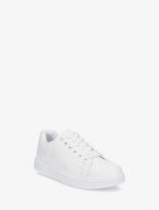 Sneakers basiques en simili - Blanc