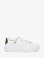 Sneakers basiques en simili - Or